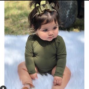 4 Trendy Kids Solid Olive Leo!